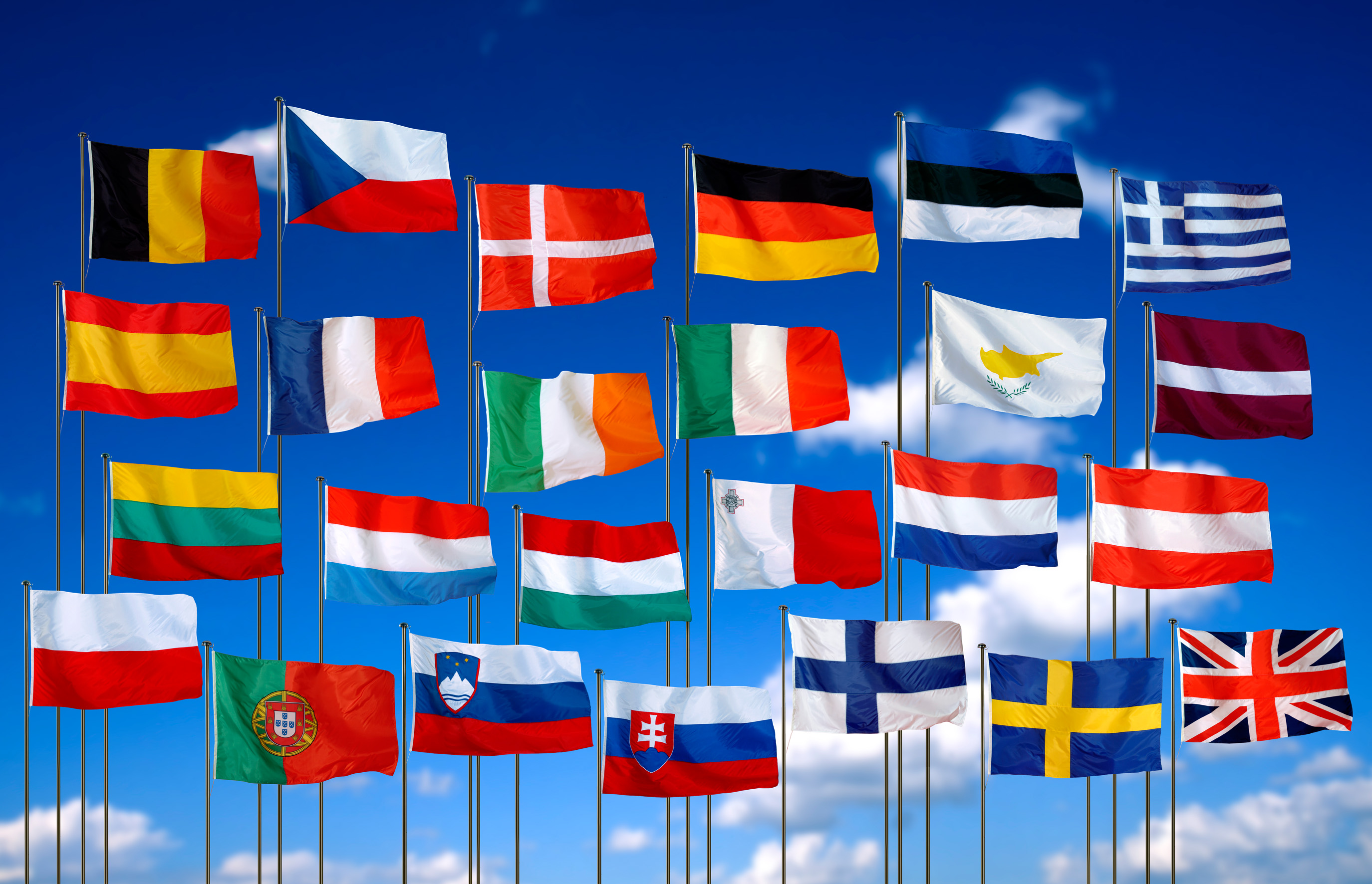 Германия и великобритания ведущие страны европы. Флаги Европы. Разные флаги. Флаги иностранных государств. Флаги государств Евросоюза.