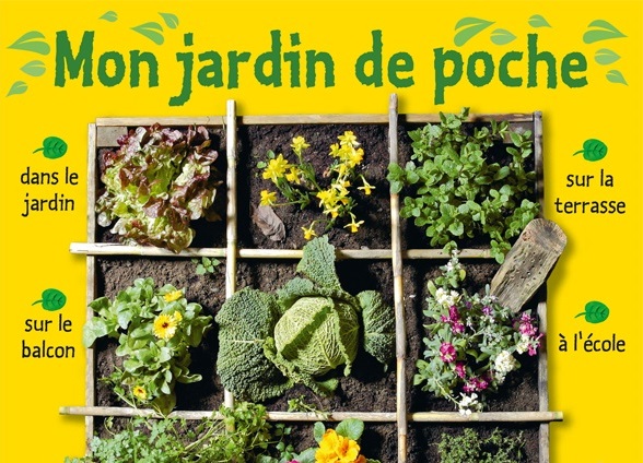 «Mon jardin de poche», boîte à légumes et à fleurs